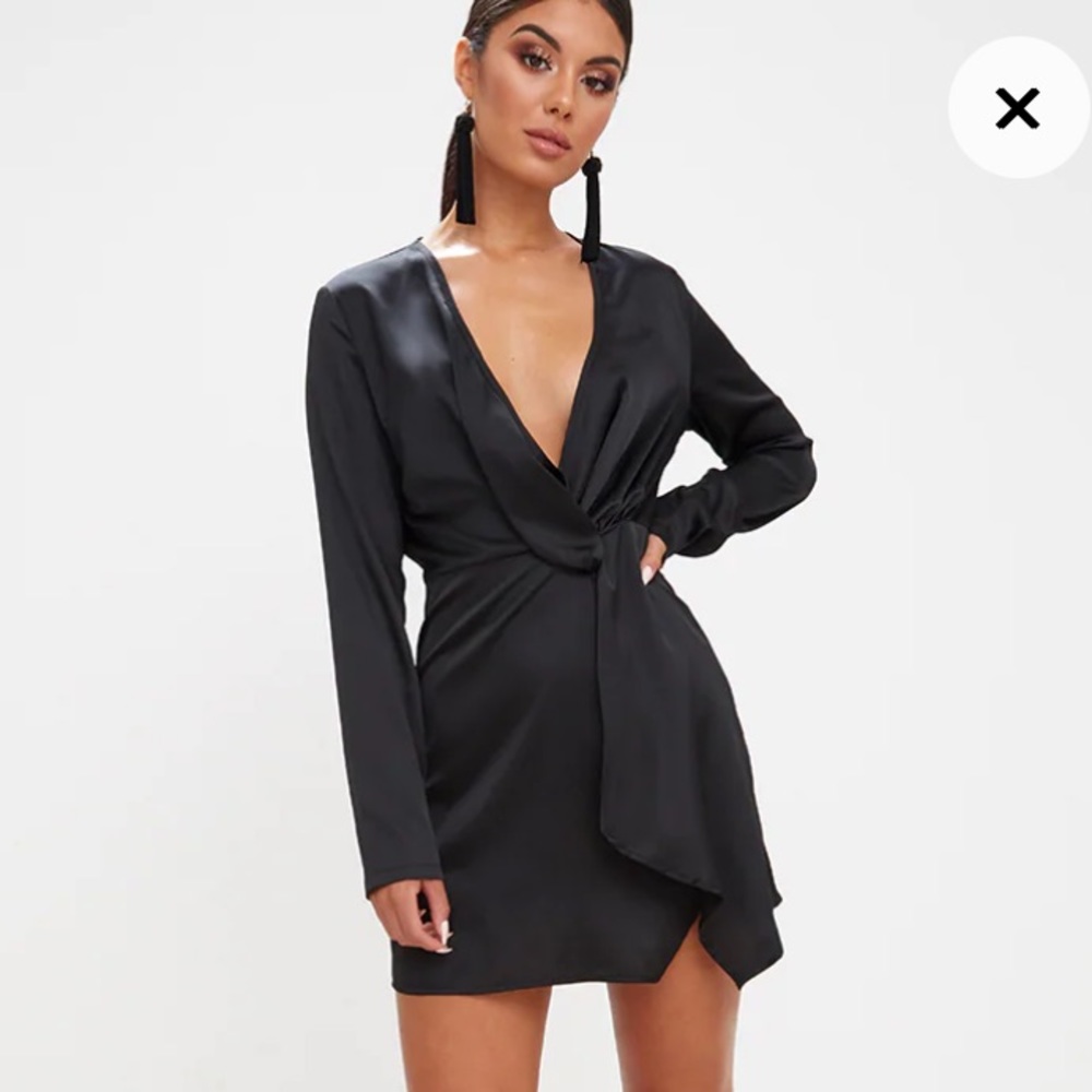 PrettyLittleThing Satin Dress
